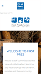 Mobile Screenshot of first-pres.net